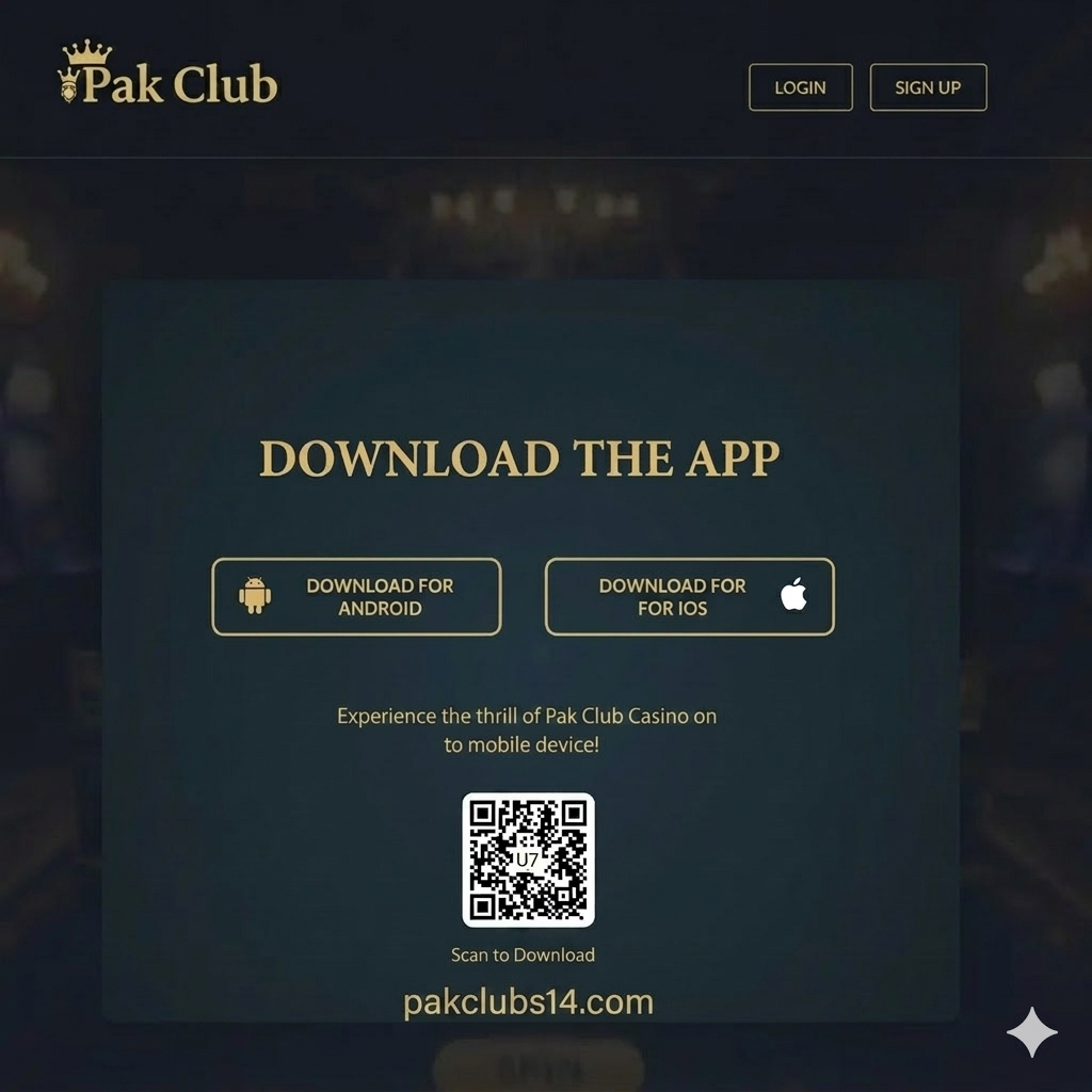 Pak Club Game Interface